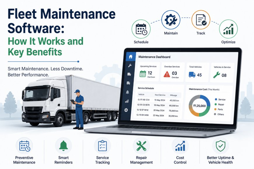 Fleet Maintenance Software: How It Works and Key Benefits