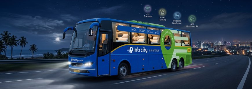 Travel Seamlessly on the Goa to Pune Bus Route with IntrCity SmartBus