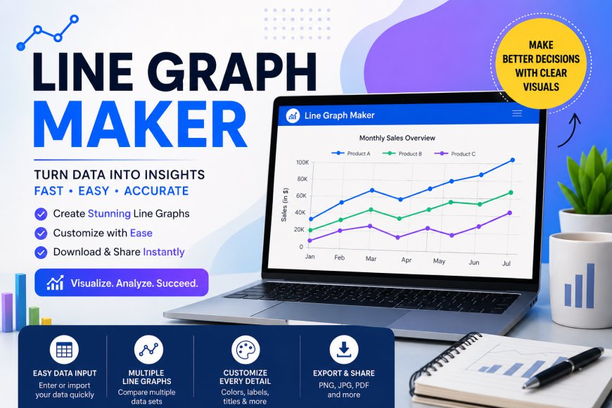 Struggling to Visualize Data? How a Line Graph Maker Helps You Turn Numbers Into Clear Insights