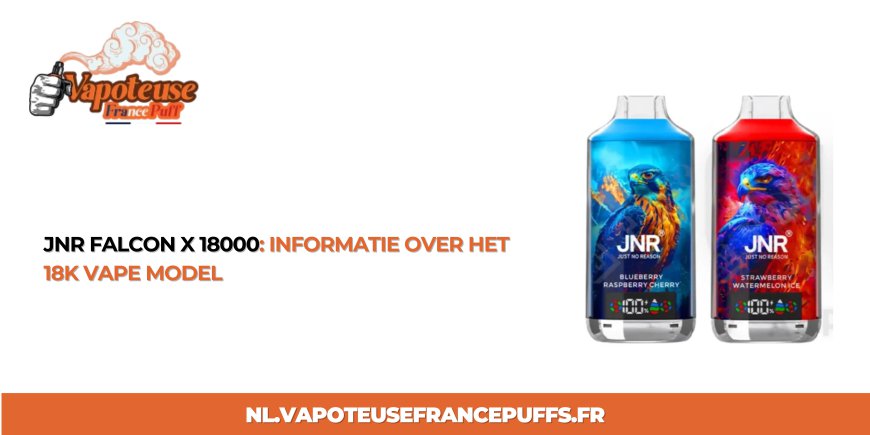 JNR Falcon X 18000: Informatie over het 18K Vape Model
