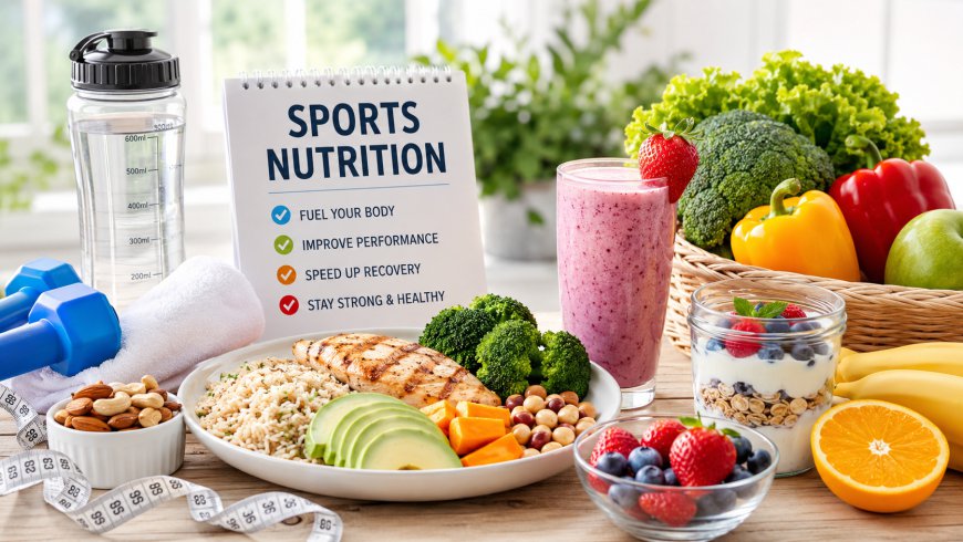 Sports Nutrition: Fueling Performance, Recovery, and a Stronger Body