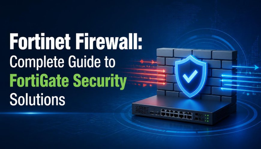 Fortinet Firewall: Complete Guide to FortiGate Security Solutions
