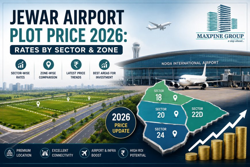 Jewar Airport Plot Price 2026: Rates by Sector & Zone