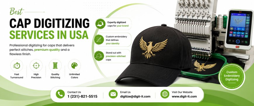 Fast Cap Logo Digitizing | Quick Embroidery Service