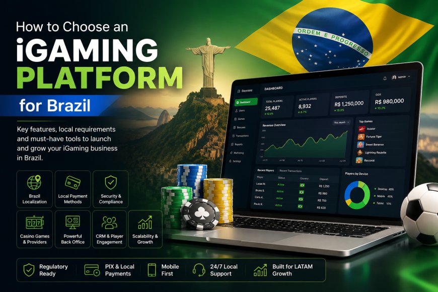 How to Choose an iGaming Platform for Brazil