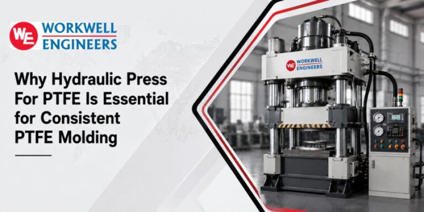 Why Hydraulic Press For PTFE Is Essential for Consistent PTFE Molding