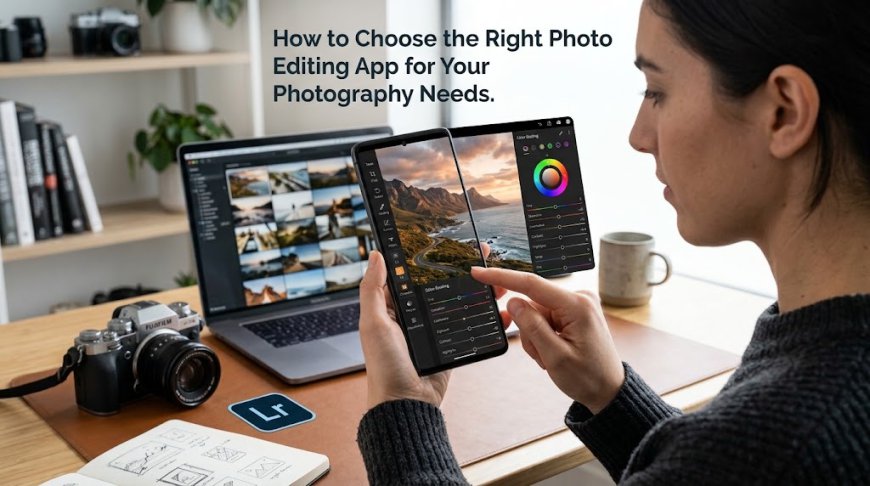 How to Choose the Right Photo Editing App  for Your Photography Needs