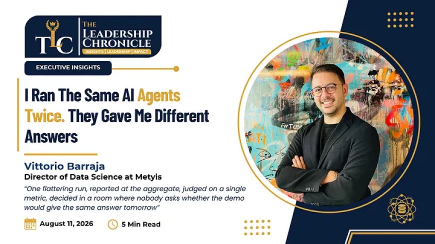 I Ran The Same AI Agents Twice. They Gave Me Different Answers