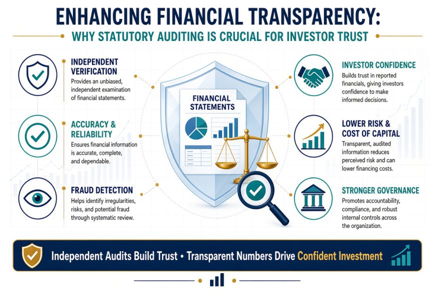 Enhancing Financial Transparency: Why Statutory Auditing is Crucial for Investor Trust