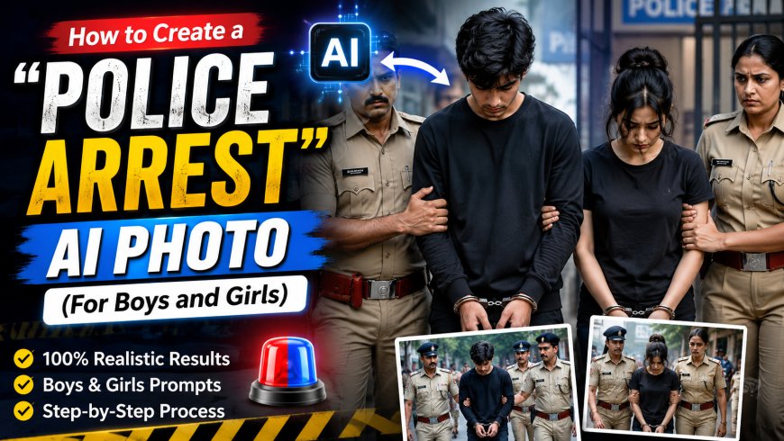 How to Create a Police Arrest AI Photo: A Complete Guide for Boys and Girls