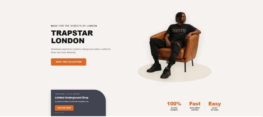 Trapstar & Peace In War | Modern Clothing Store