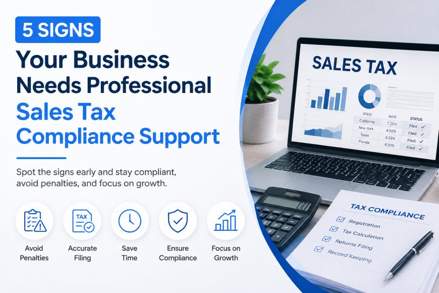 5 Signs Your Business Needs Professional Sales Tax Compliance Support