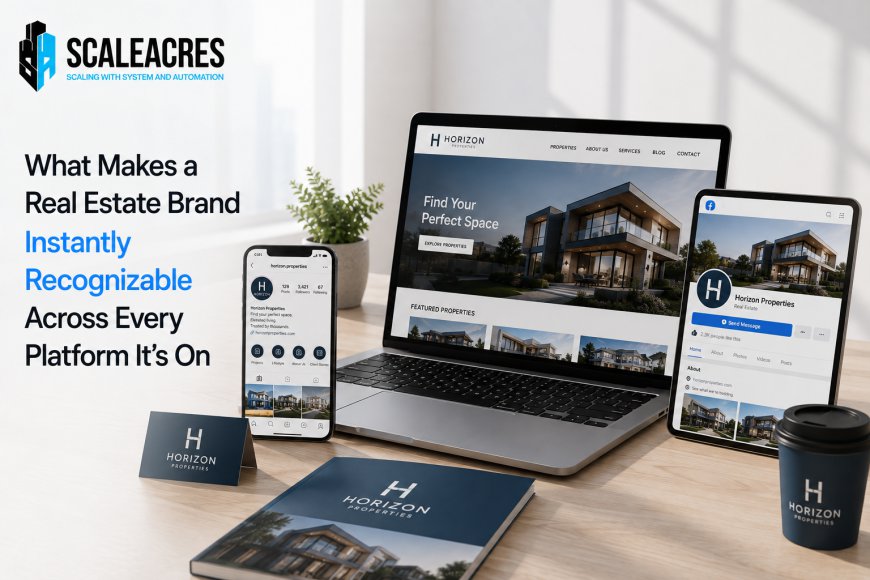 What Makes a Real Estate Brand Instantly Recognizable Across Every Platform It's On