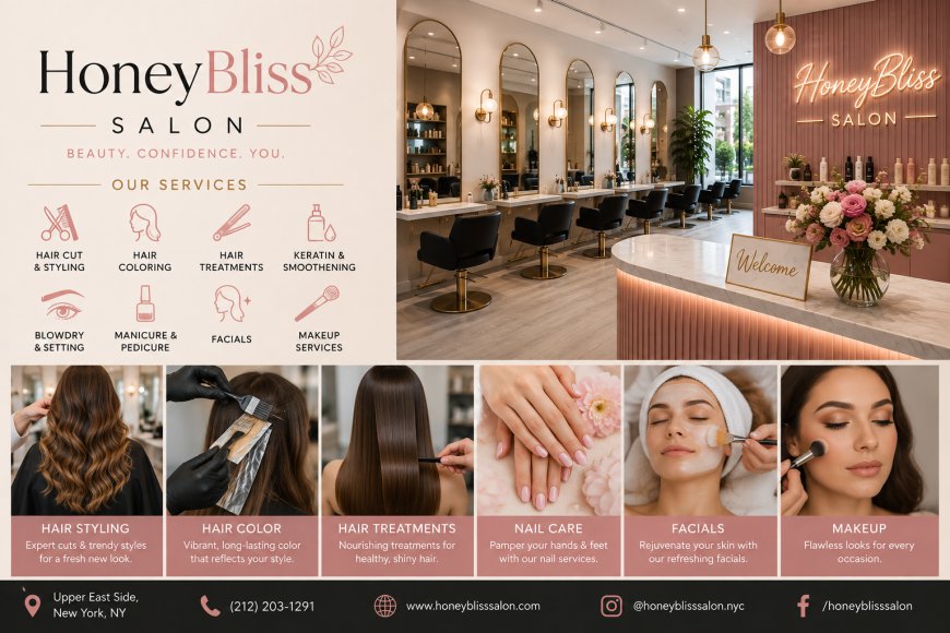 Discover Your Perfect Style at HoneyBliss Salon