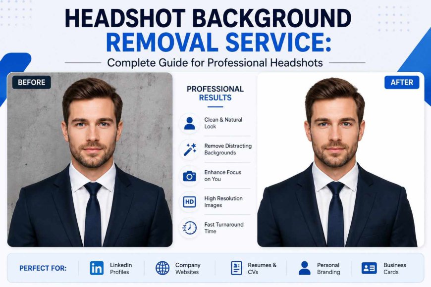 Headshot Background Removal Service: Complete Guide for Professional Headshots
