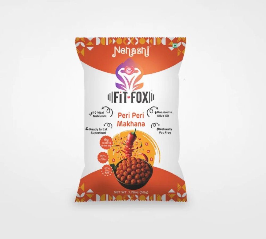 Fit Fox Nut – Buy Peri Peri Makhana Online | Organic Peri Peri Roasted Makhana