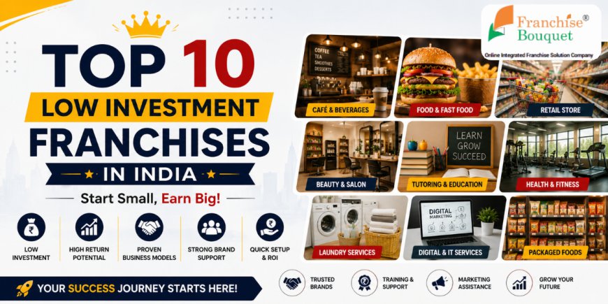Top 10 Low Invesment Frachises 2026
