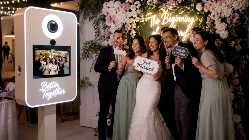 How to Elevate Your Bay Area Wedding Reception With a Digital Photo Booth