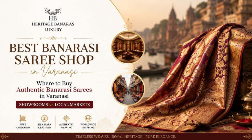 Authentic Banarasi Sarees in India – Shop Handloom Designs