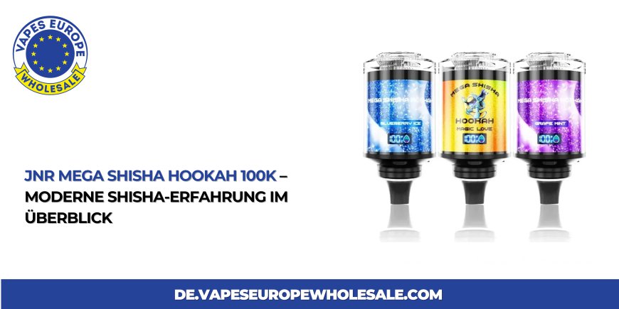 JNR Mega Shisha Hookah 100K – Moderne Shisha-Erfahrung im Überblick