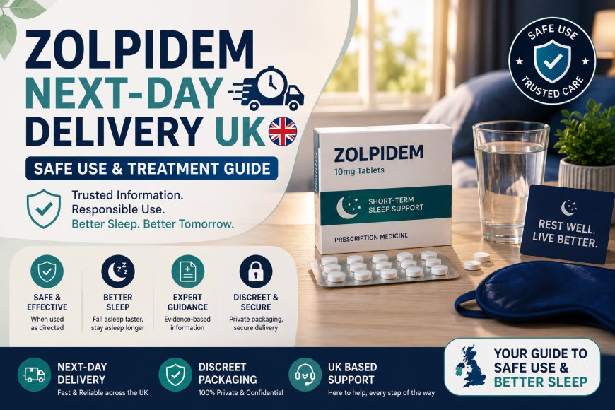 Zolpidem UK: Safe Use, Risks & Sleep Guide