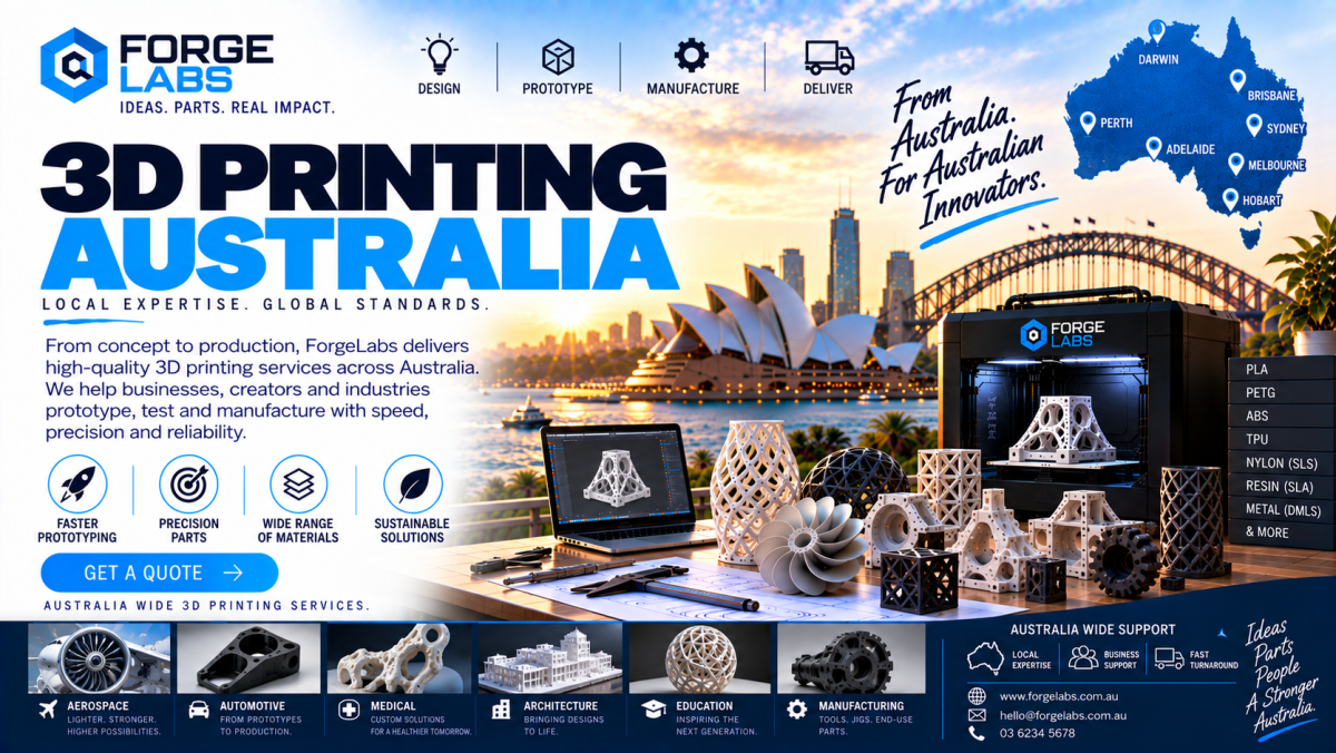 3D Printing Australia: How Additive Manufacturing Supports More Flexible Production Planning