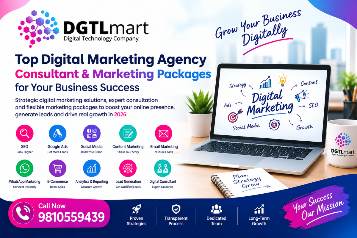 Top Digital Marketing Agency | Consultant & Marketing Packages 2026