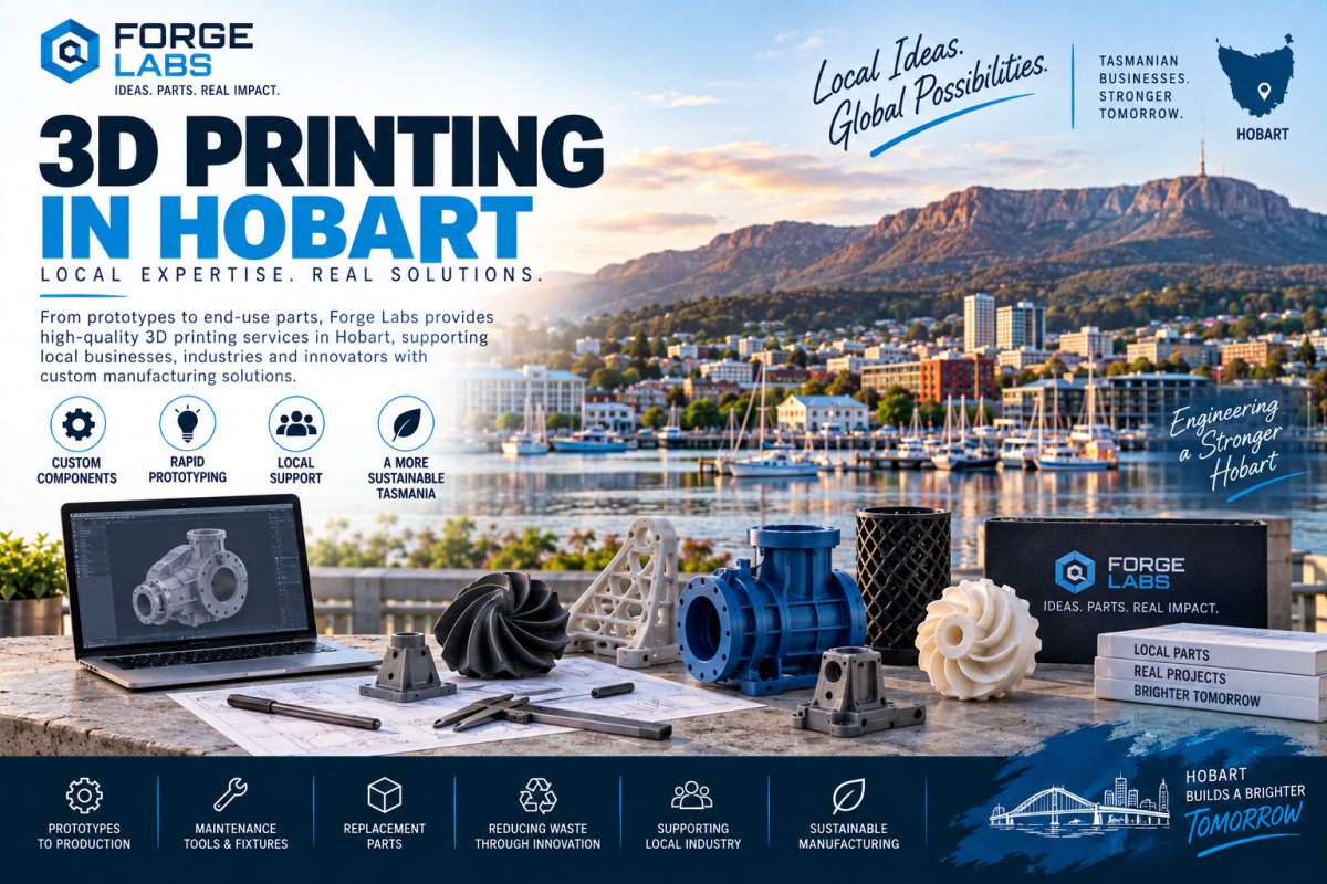 3D Printing in Hobart: Reducing Manufacturing Delays with Custom Parts