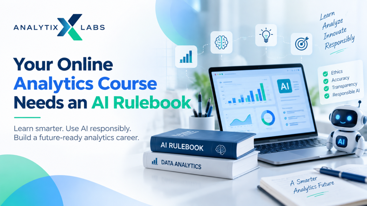 Your Online Analytics Course Needs an AI Rulebook