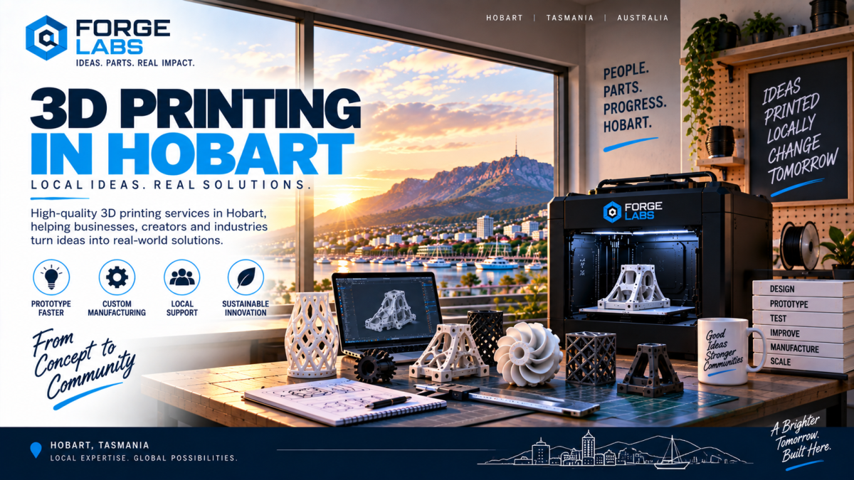 3D Printing in Hobart: Practical Manufacturing for Prototypes, Parts and Product Ideas
