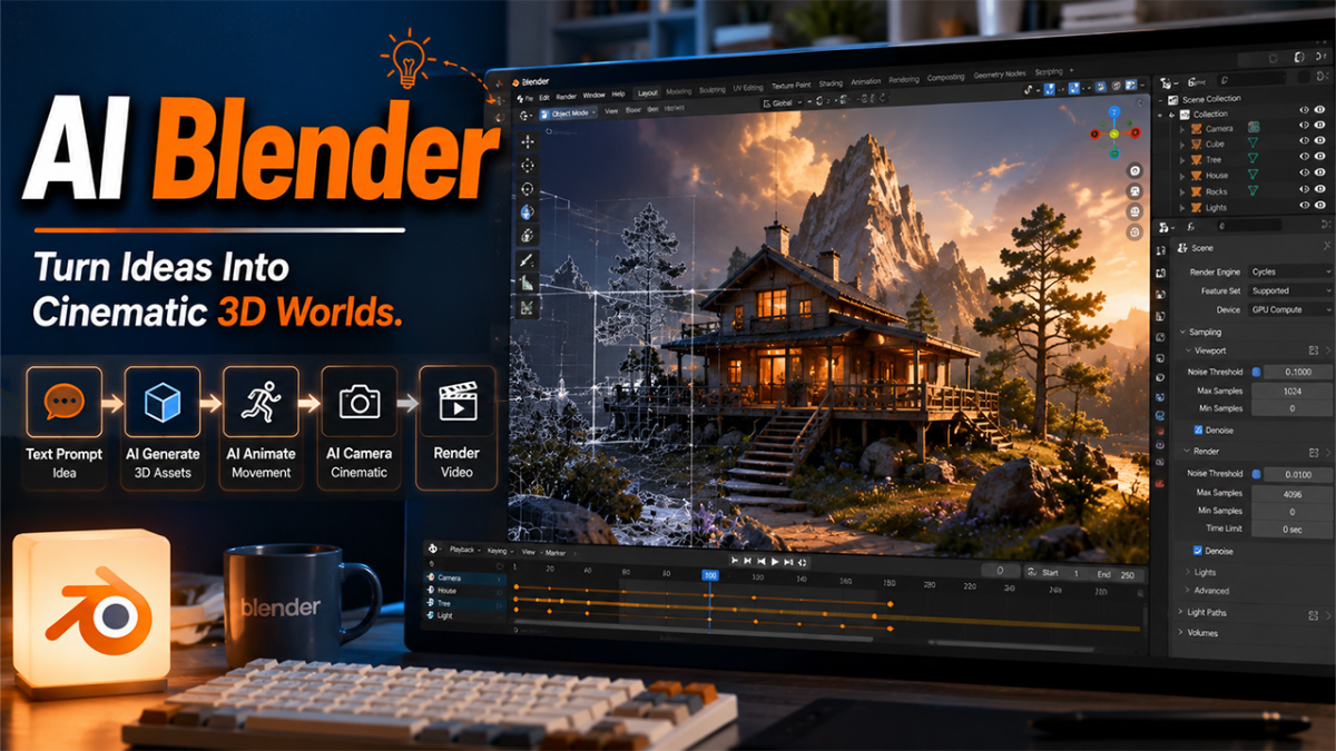 AI Blender: Exploring AI Tools, Automation & Creative Workflows