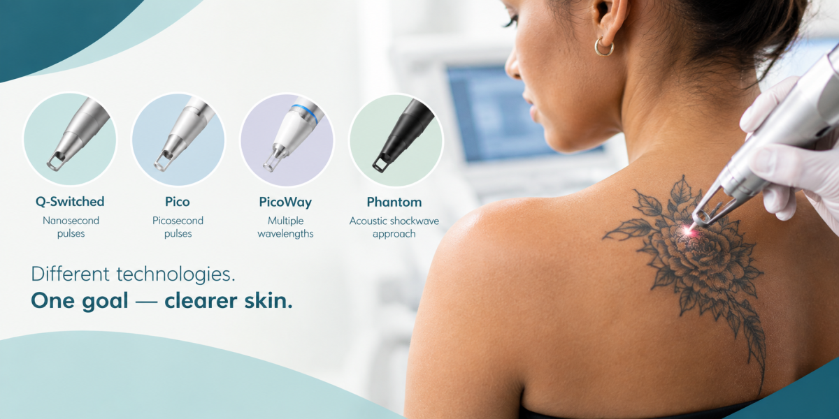 Best Laser Tattoo Removal London: Pico, Q-Switched or Phantom?