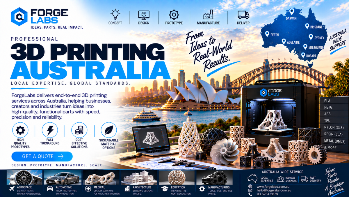 3D Printing Australia: Custom Components for Quarrying, Crushing and Screening Equipment