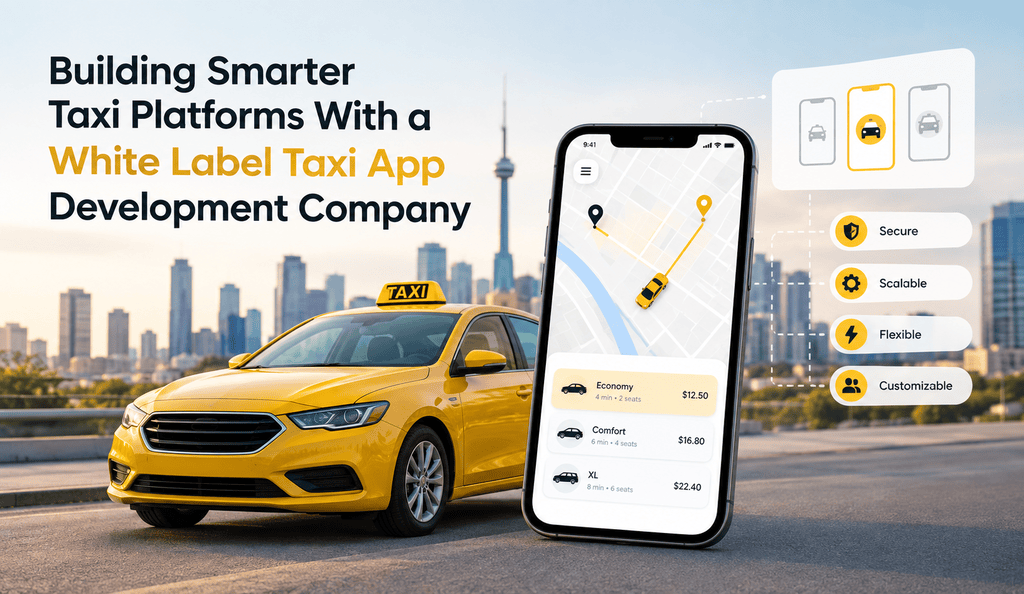 Building Smarter Taxi Platforms With a White Label Taxi App Development Company