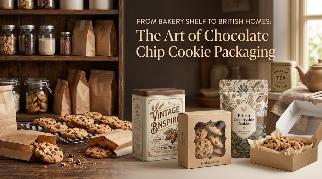From Bakery Shelf to British Homes: The Art of Chocolate Chip Cookie Packaging