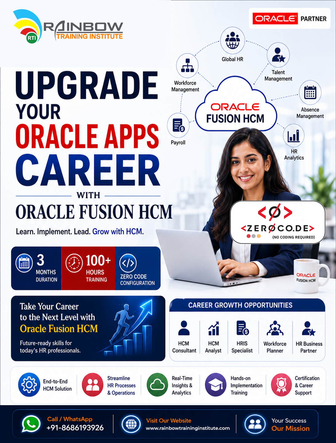 Oracle fusion HCM Online Training
