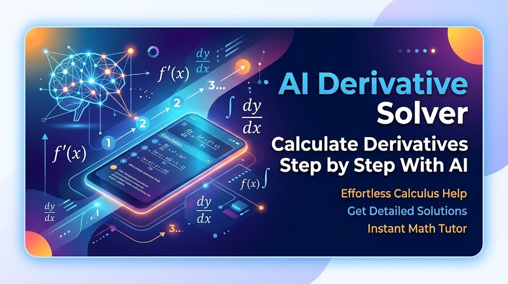 AI Derivative Solver: Calculate Derivatives Step by Step With AI