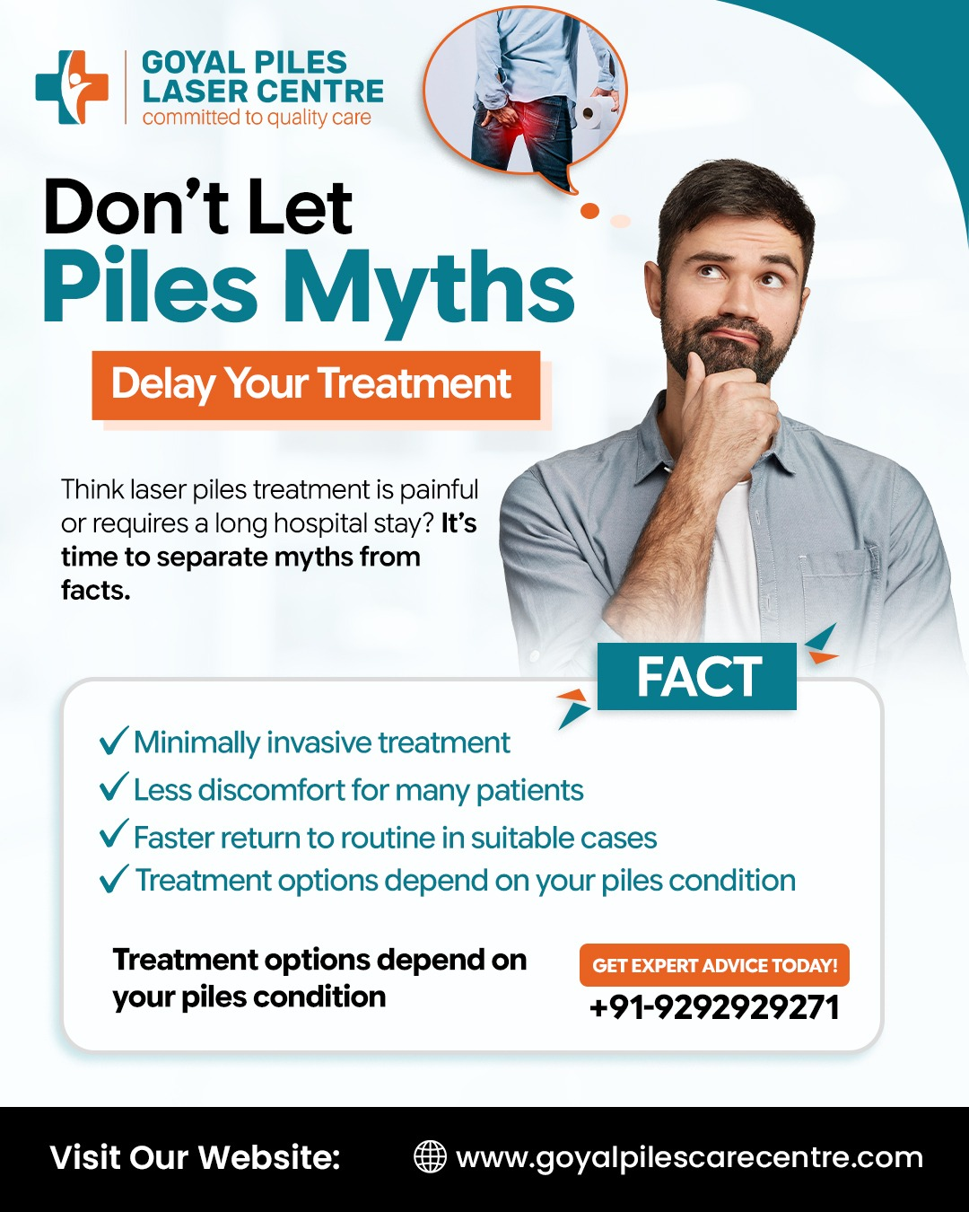 Piles, Fissure or Fistula? Understanding the Difference and Treatment Options
