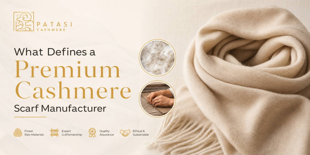 From Soft Fiber to Signature Luxury: What Defines a Premium Cashmere Scarf Manufacturer