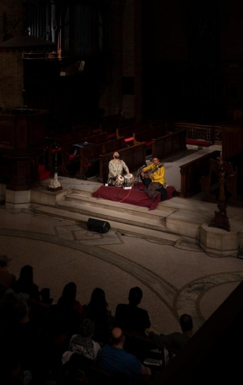Experience a Live Sitar Performance with Hidayat Husain Khan