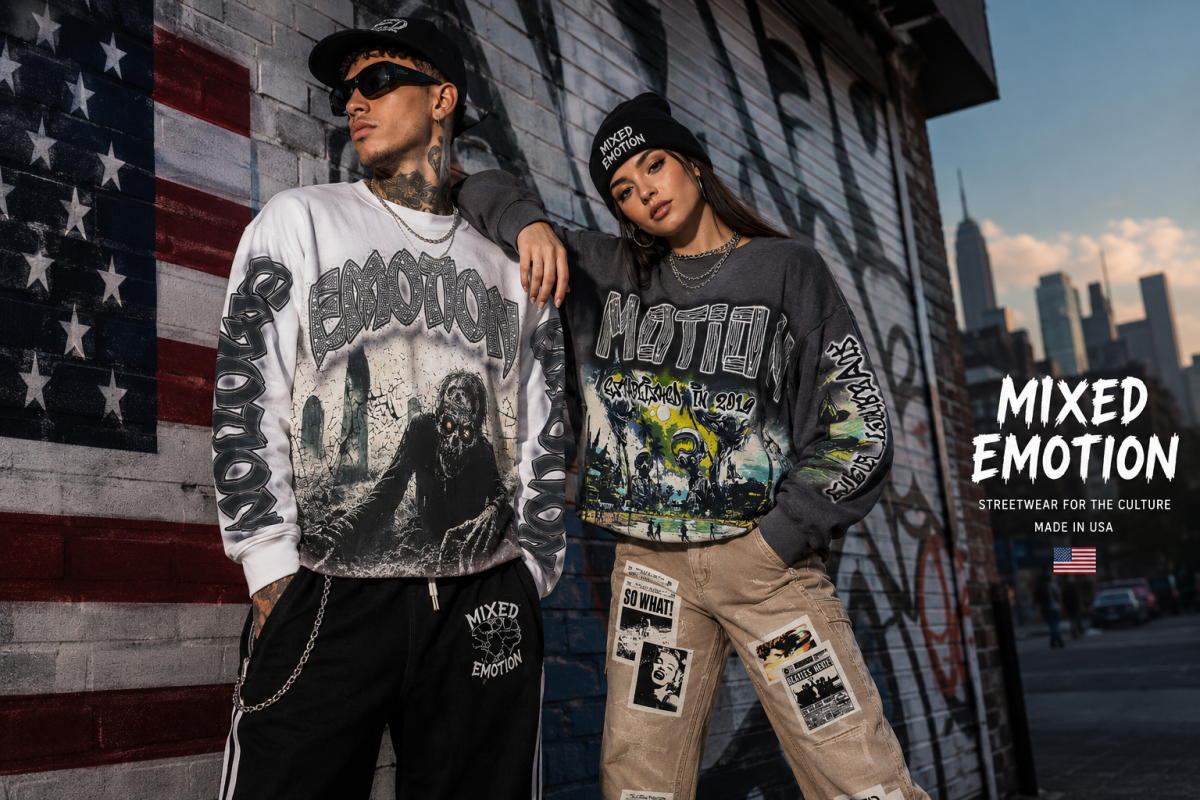 Mixed Emotion: Redefining Streetwear Through Emotion, Expression, and Individual Style
