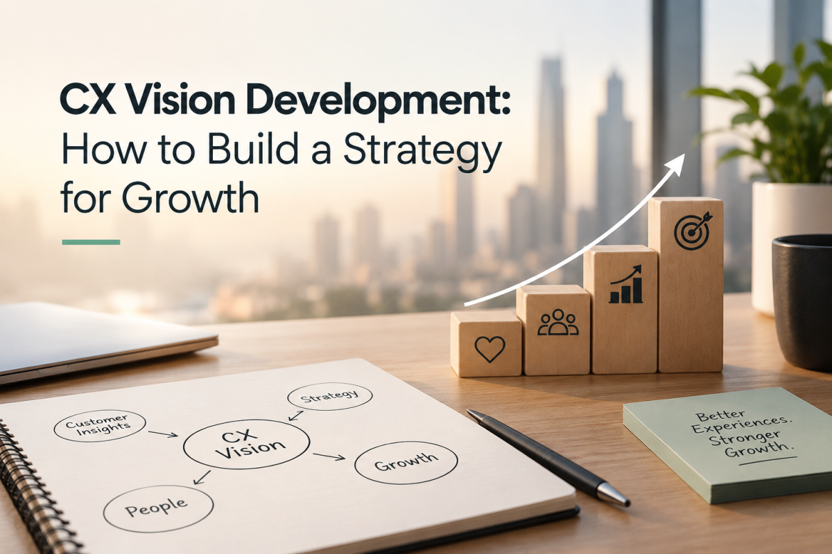 CX Vision Development: How to Build a Strategy for Growth