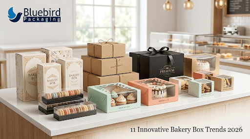 The Complete Guide to Bakery Boxes in 2026: Trends, Types, Materials, Designs & Buying Tips