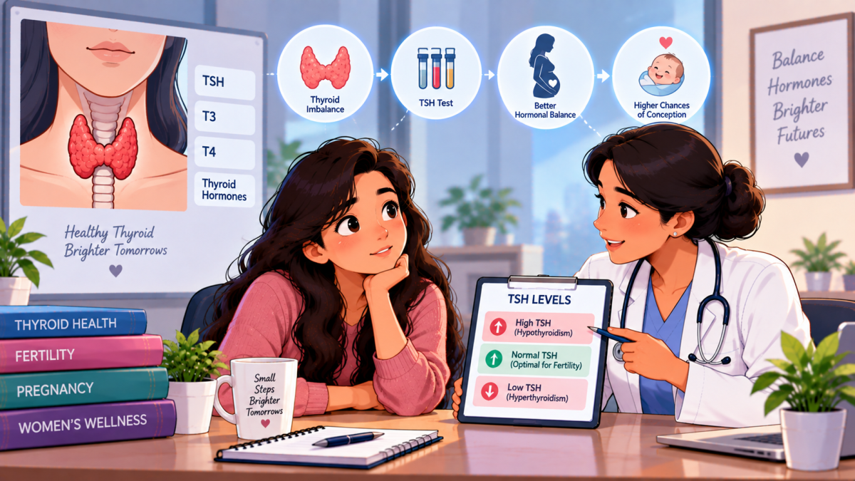Thyroid and Fertility: How TSH Levels Affect Your Chances of Conceiving