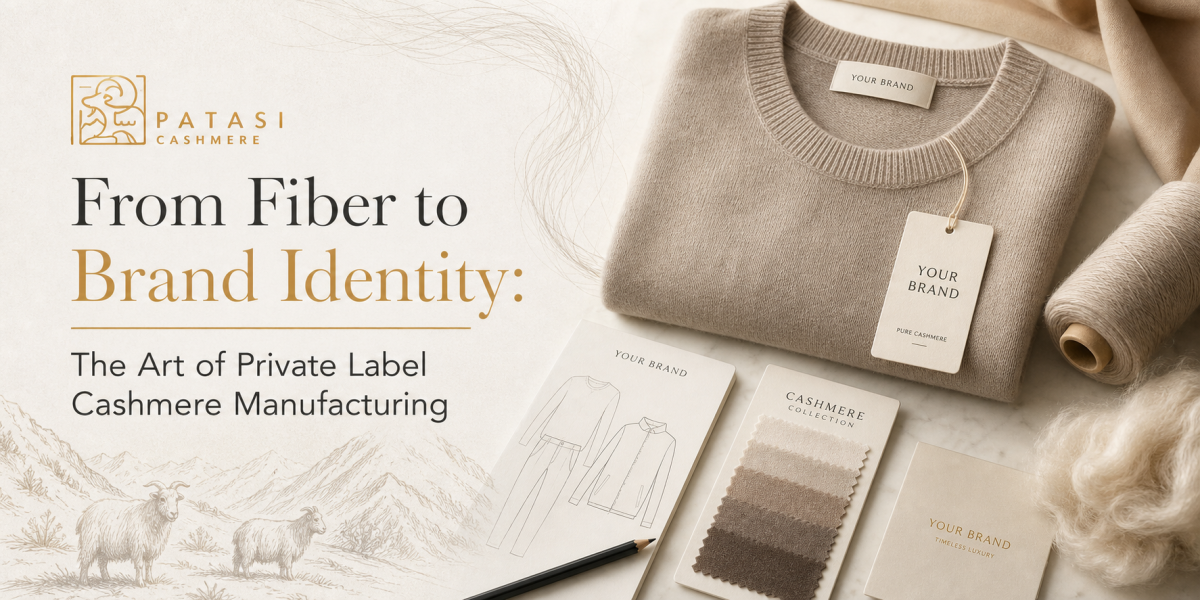 From Fiber to Brand Identity: The Art of Private Label Cashmere Manufacturing