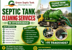 Septic Tank Cleaning Services in Hyderabad