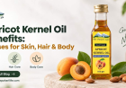 Apricot Kernel Oil benefits for skin, hair and body featuring The Pahari Life wood-pressed apricot kernel oil.