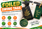 Affordable Luxury Swing Tags UK: The Power of Foil Finishing