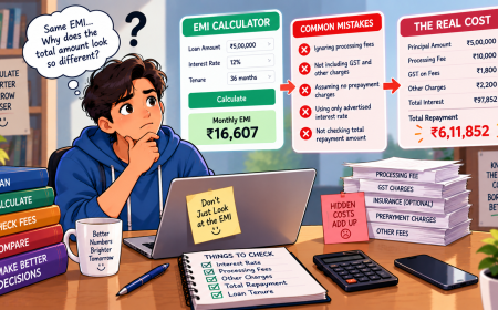 EMI Calculator Mistakes That Make Your Loan Look Cheaper Than It Is