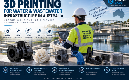 3D Printing in Australia: Creating Smarter Solutions for Water and Wastewater Infrastructure